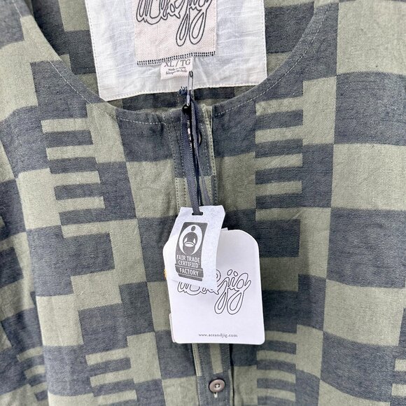 Ace & Jig Green and Black Patterned Jumpsuit - Picture 3 of 11